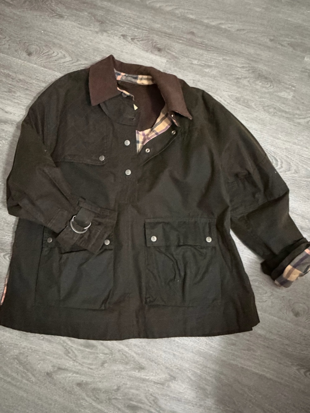 We the Free Headliner Wax Pullover Jacket {Small} {Retail price $398}